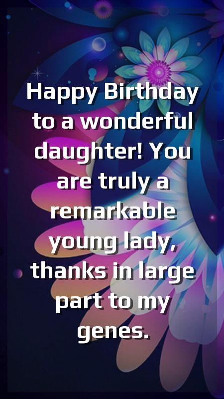 happy birthday greetings for daughter